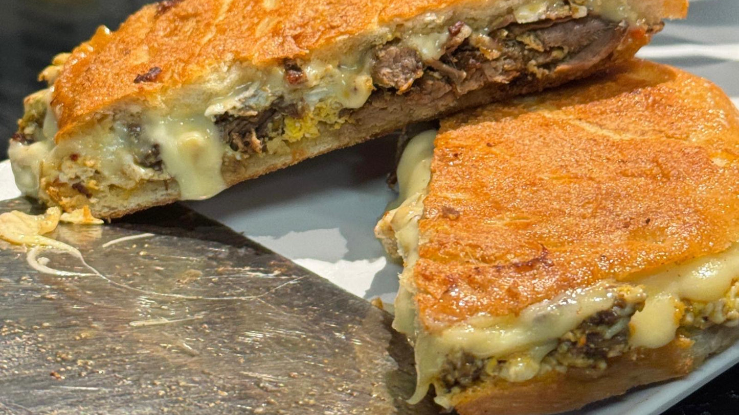 Klassieke geroosterde sandwich