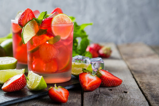 Aardbeien Virgin Mojito